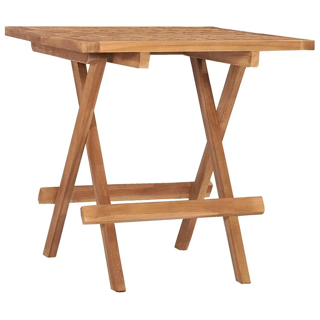 3 Piece Folding Outdoor Dining Set with Cushion Solid Wood Teak Price