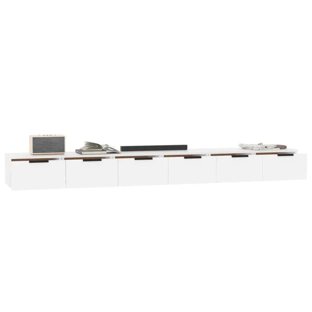 Agery Wall Cabinets 2 pcs 102x30x20 cm Engineered Wood Price
