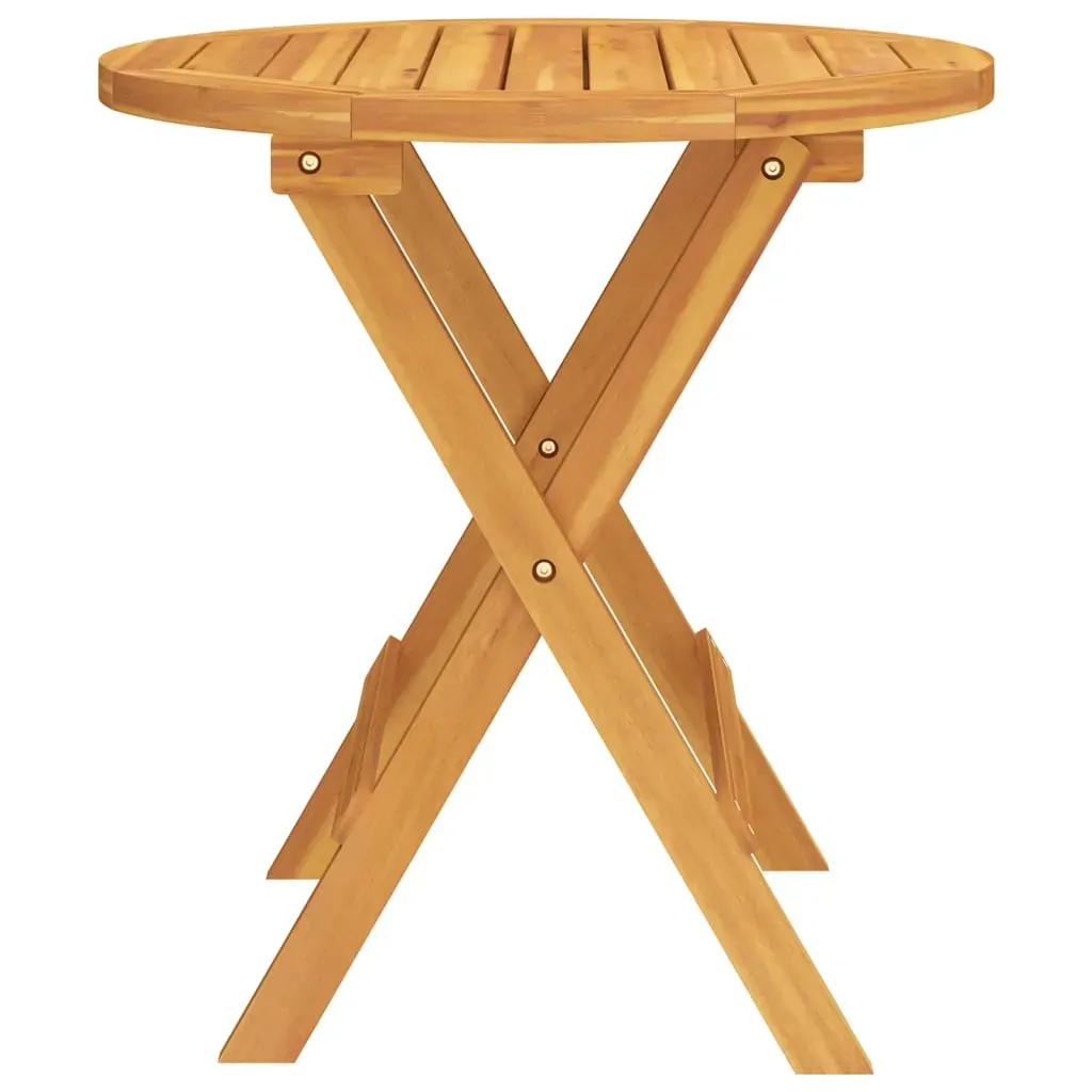 Bistro Table Ø46x47 cm Solid Acacia Wood Price
