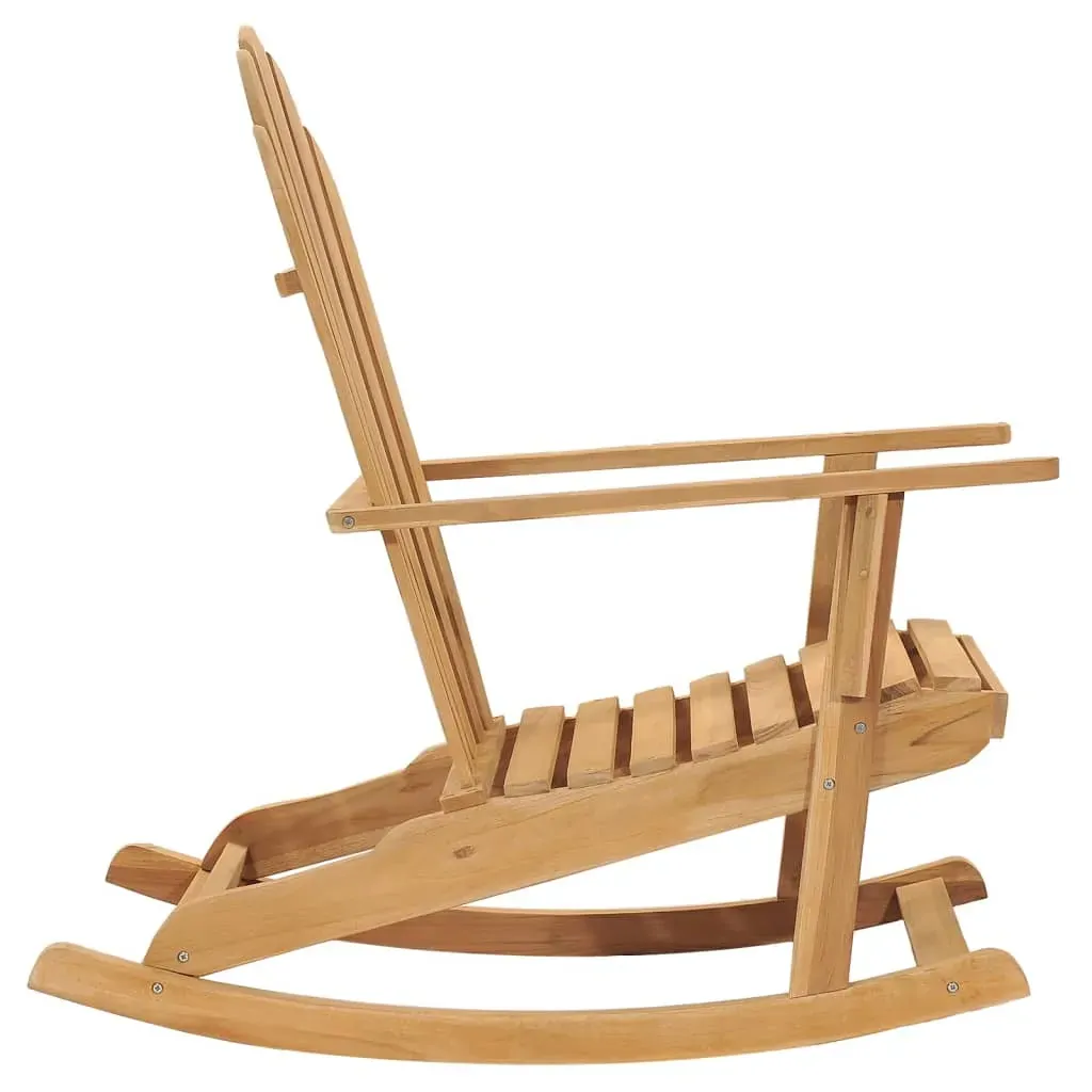 Adirondack Rocking Chair Solid Wood Teak Price