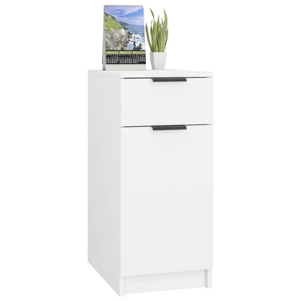 Desk Cabinet 33.5x50x75 cm Engineered Wood Price