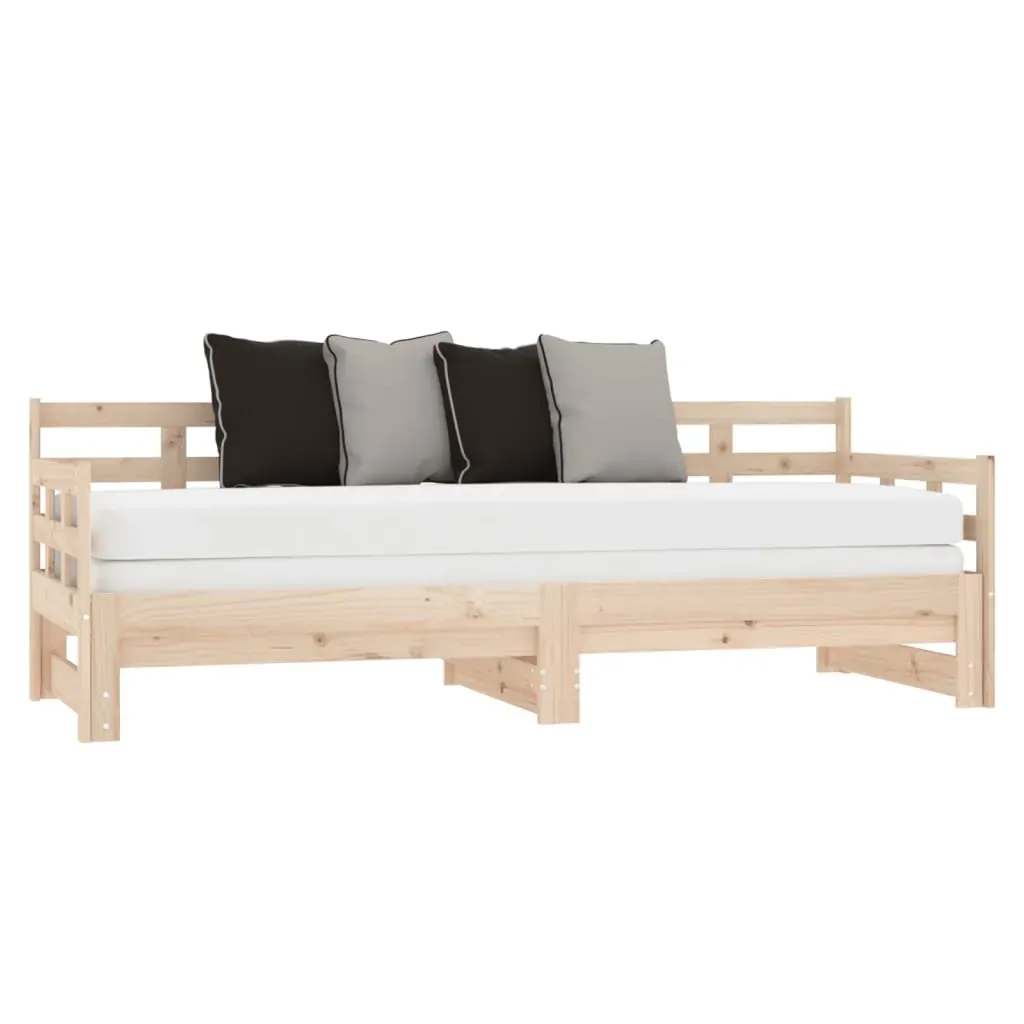 Havelock Pull-out Day Bed Solid Wood Pine 2x(92x187) cm Price