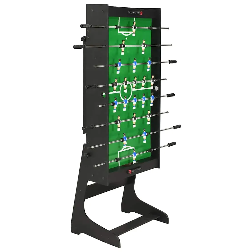Folding Football Table 121x61x80 cm - Black, Light Brown Price