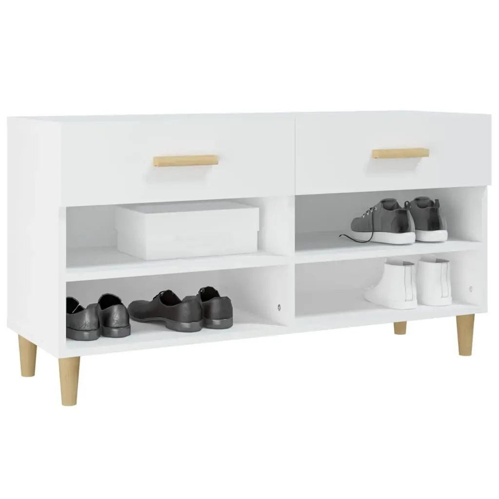 Shoe Cabinet 102x35x55 cm Engineered Wood Price