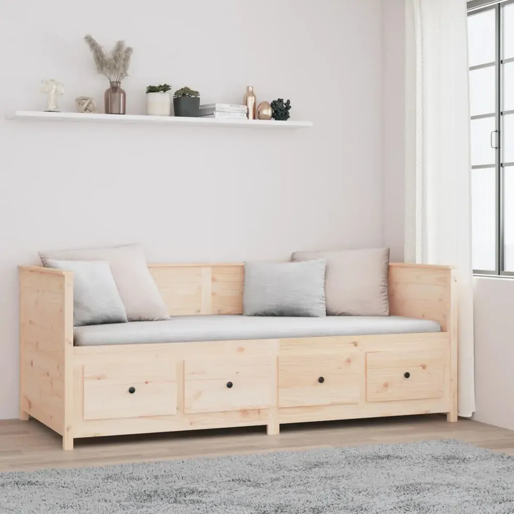 Elmwood Day Bed 80x200 cm Solid Wood Pine Price