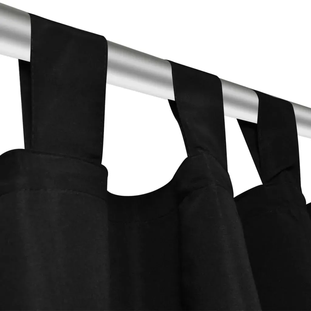 2 pcs Micro-Satin Curtains with Loops Price