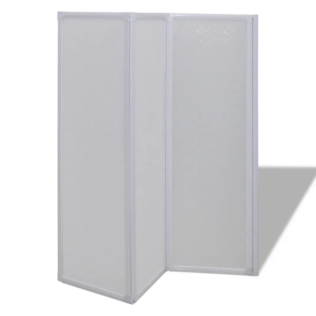 Shower Bath Screen Wall 3 Panels Foldable Price