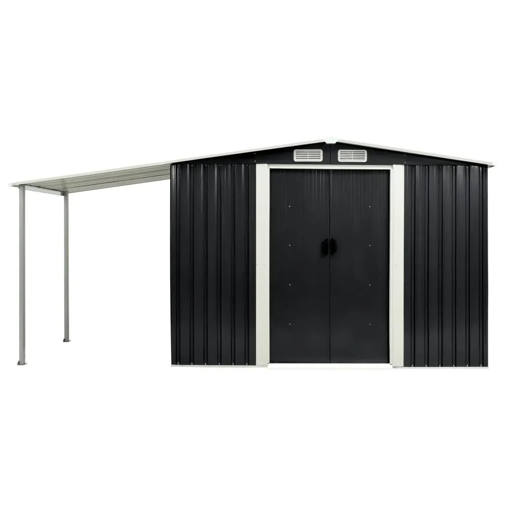 Garden Shed with Sliding Doors Steel Price