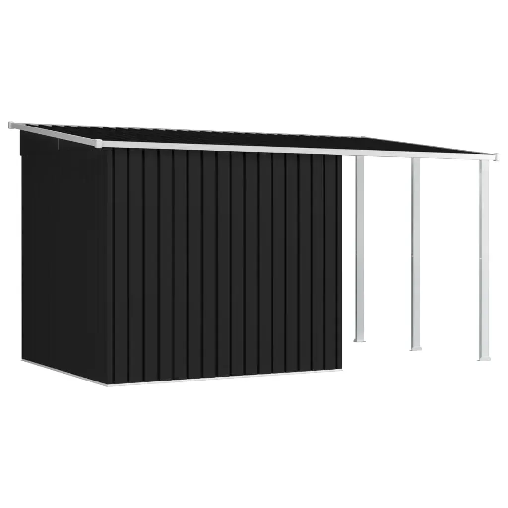 Garden Shed with Extended Roof Steel Price