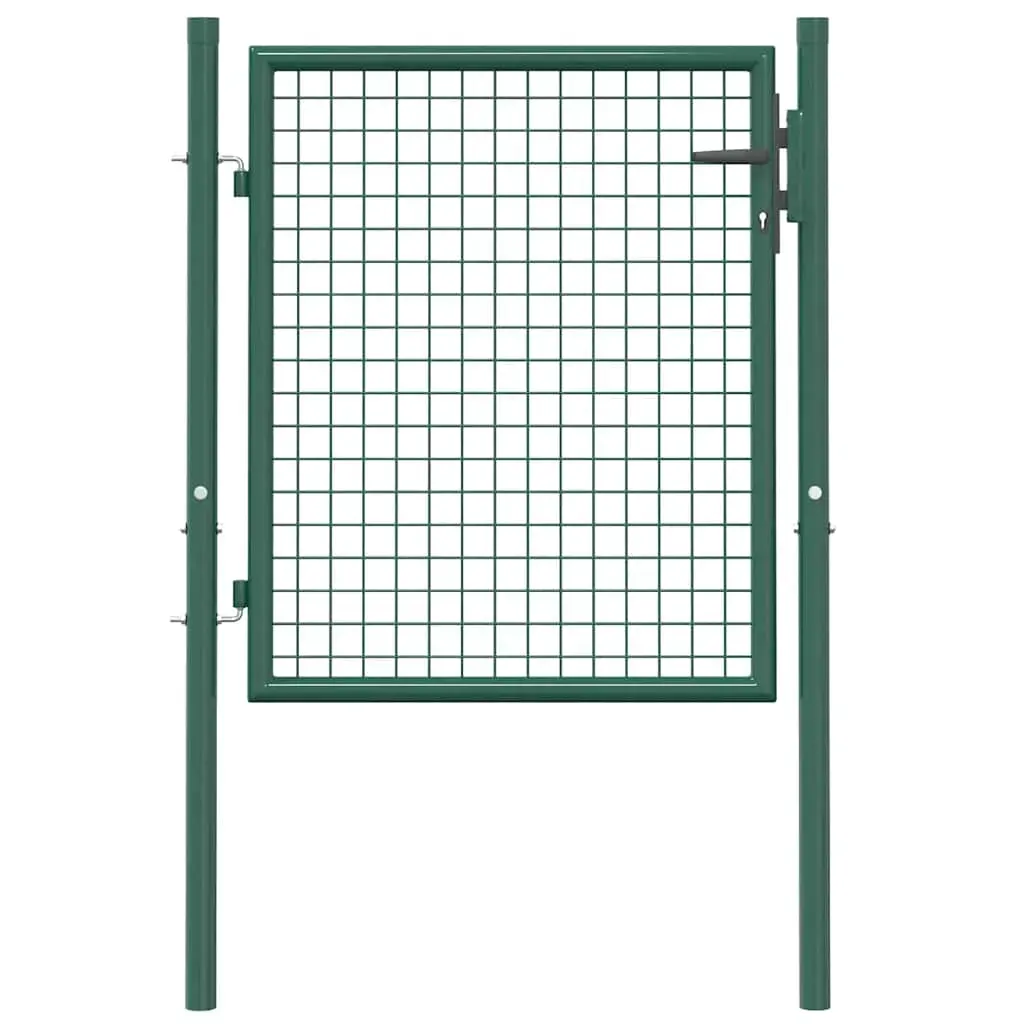 Fence Gate Steel Green Price