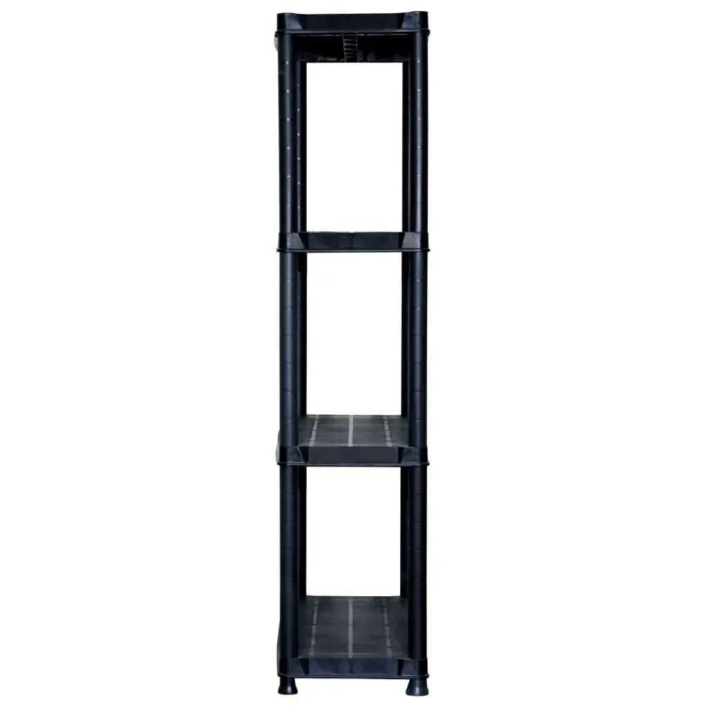 Storage Shelf Black Plastic Price