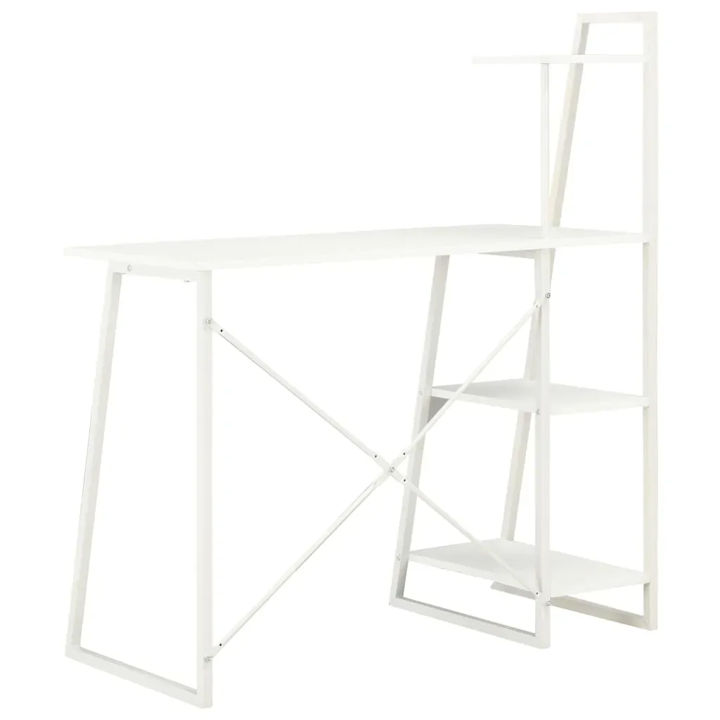 Desk with Shelving Unit 102x50x117 cm Price