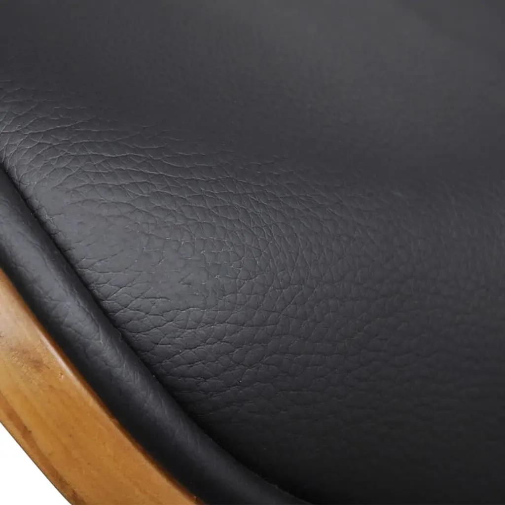 Dining Chairs Bent Wood and Faux Leather Price