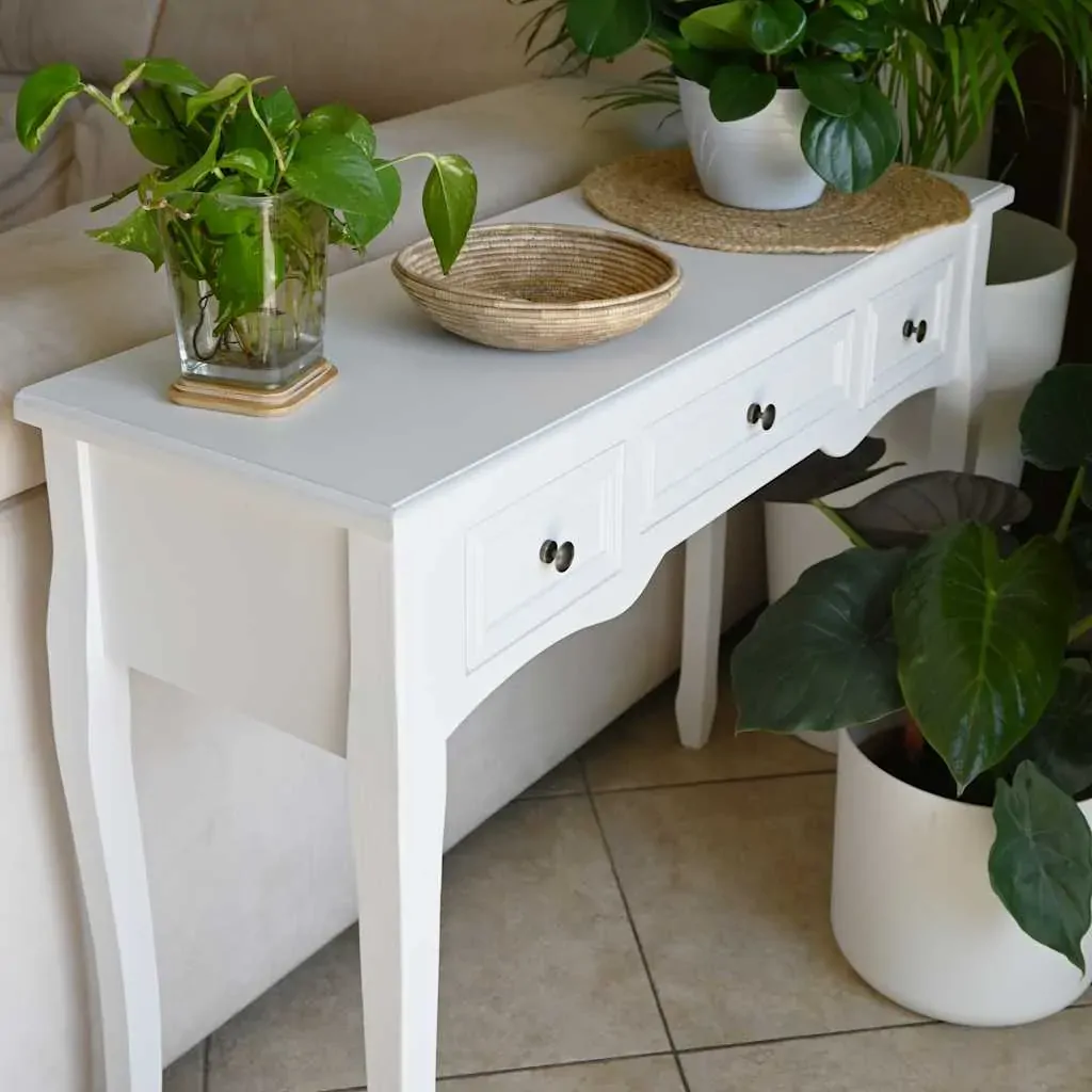 Dressing Console Table with Three Drawers Price