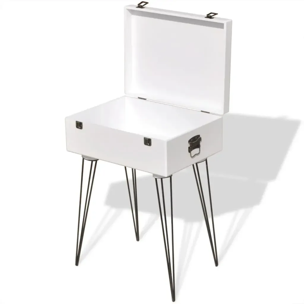 Teaneck Side Cabinet 40x30x57 cm White Price