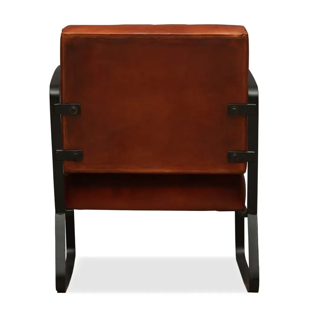 Lounge Chair Genuine Leather and Canvas Price