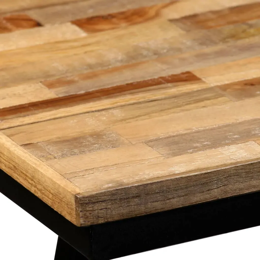Bench Reclaimed Teak and Steel 110x35x45 cm Price