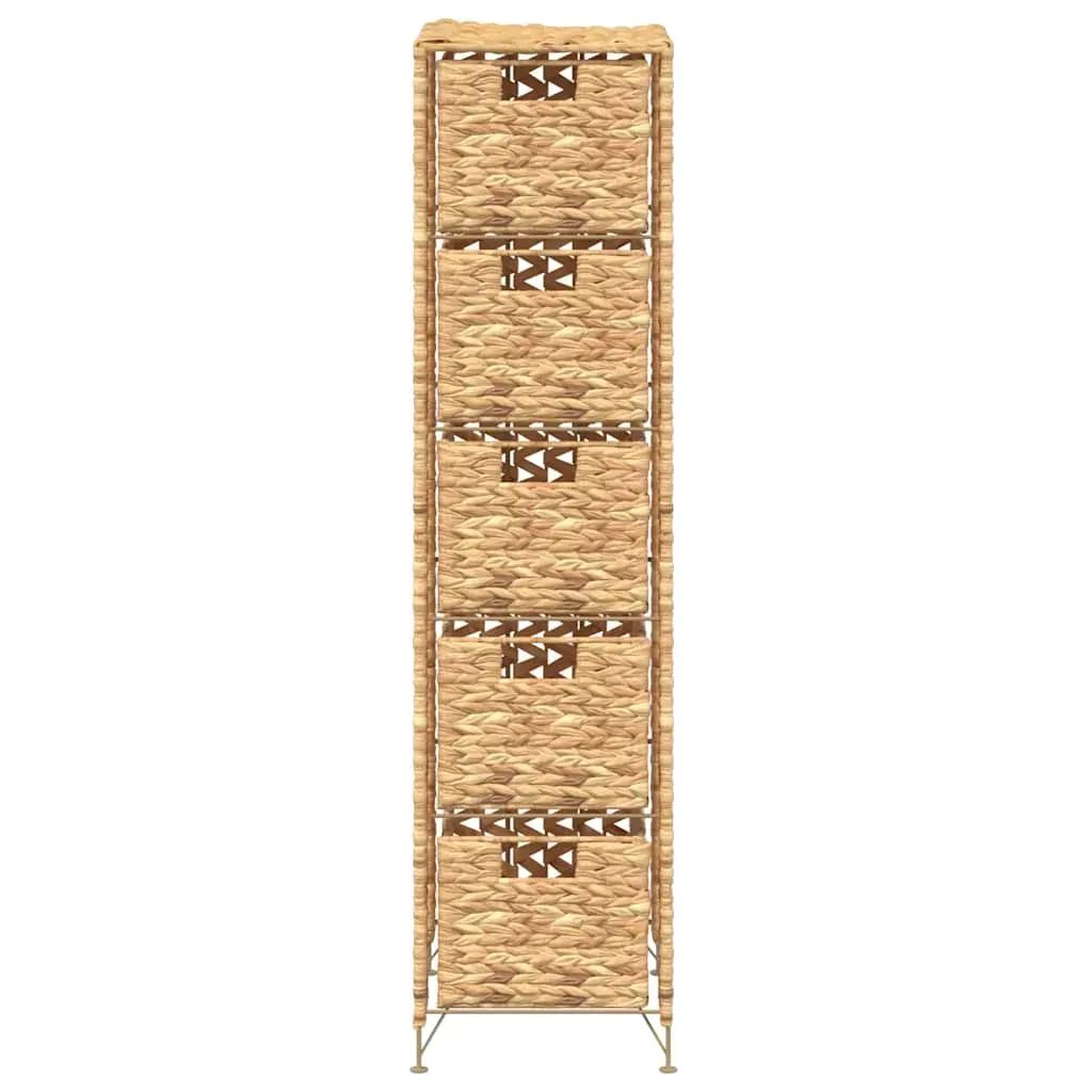 Storage Unit with 5 Baskets Water Hyacinth Price