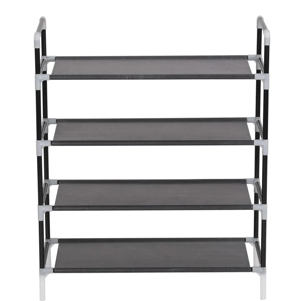 Shoe Rack with Shelves Metal and Non-woven Fabric Price