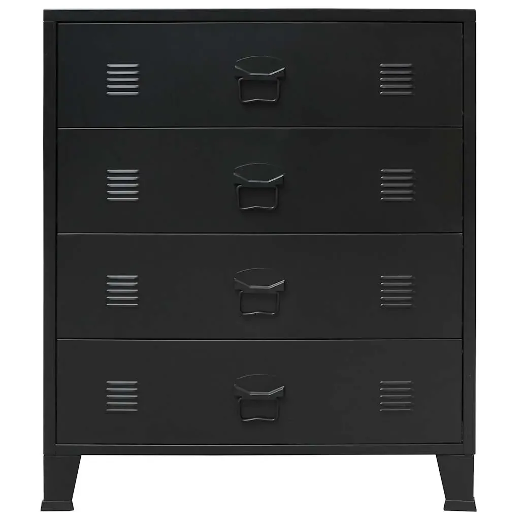 Chest of Drawers Metal Industrial Style 78x40x93 cm Price