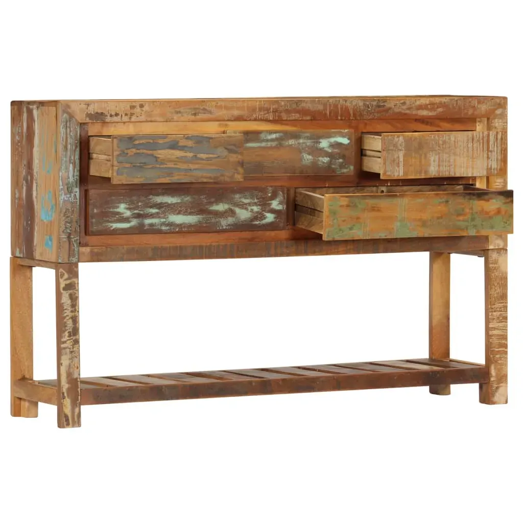 Sideboard 120x30x75 cm Solid Reclaimed Wood Price