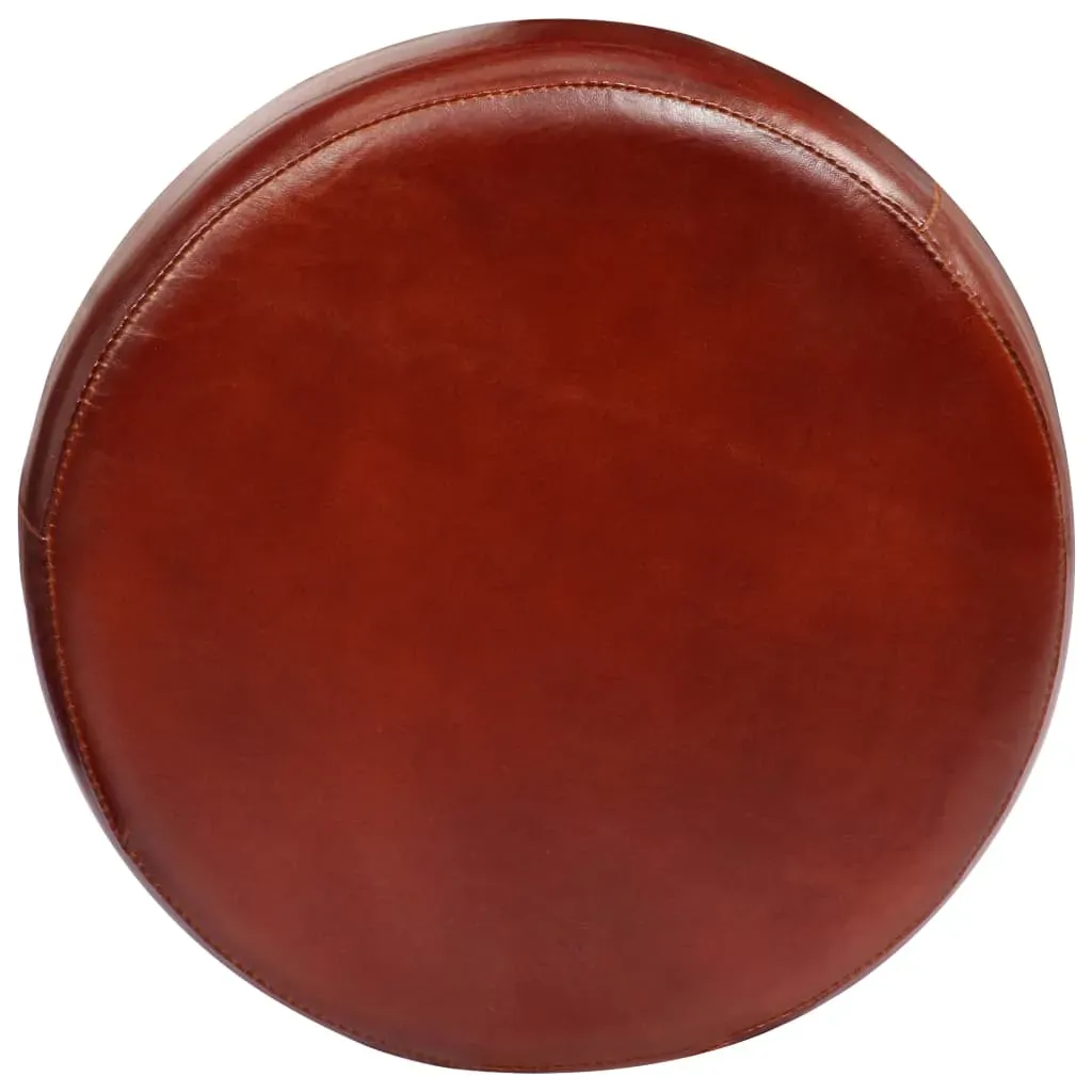Bar Stools 2 pcs Real Leather Price
