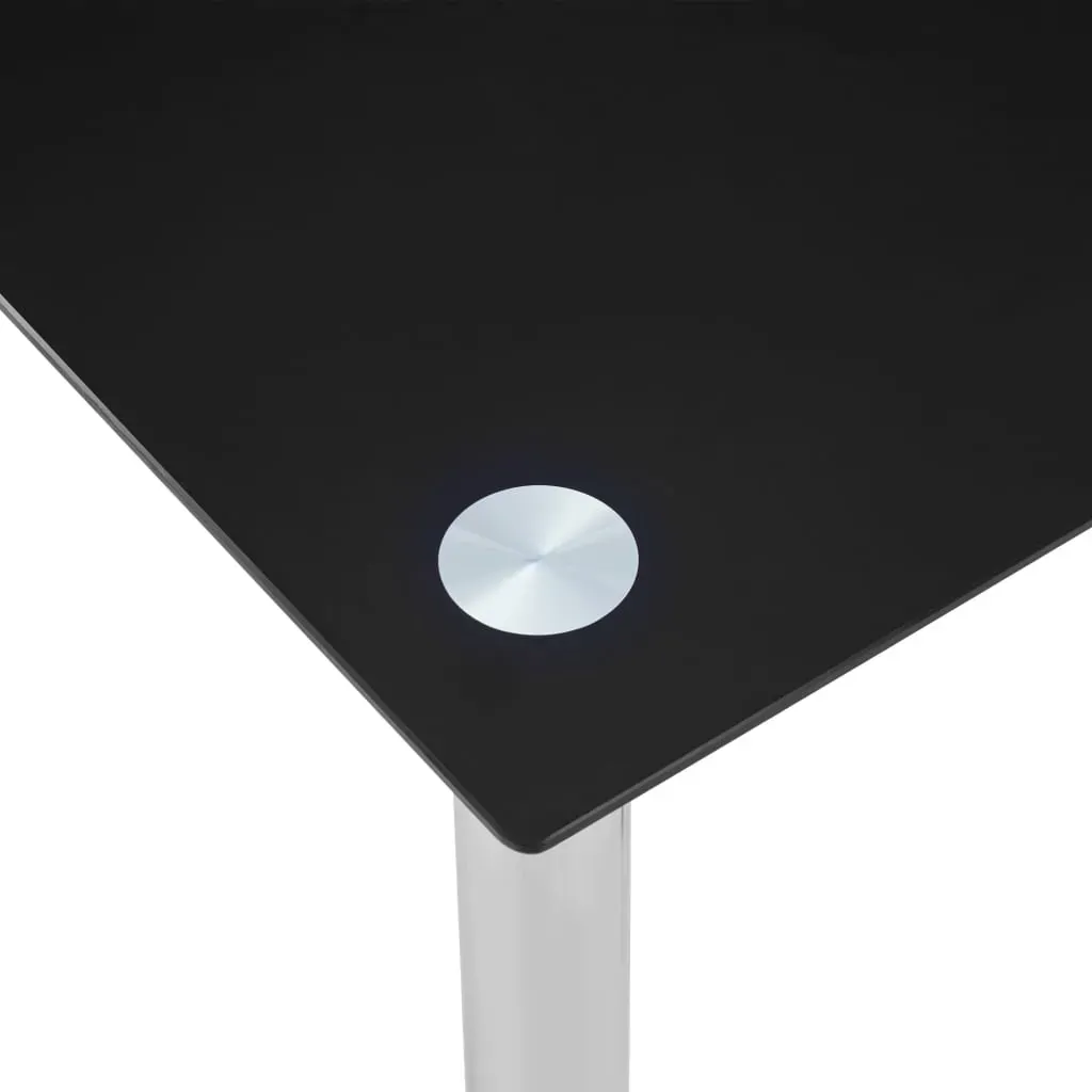 Dining Table Black Tempered Glass Price