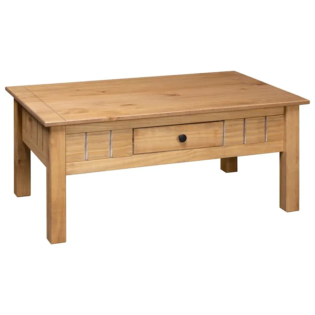 Coffee Table 100x60x45 cm Solid Pine Wood Panama Range Price