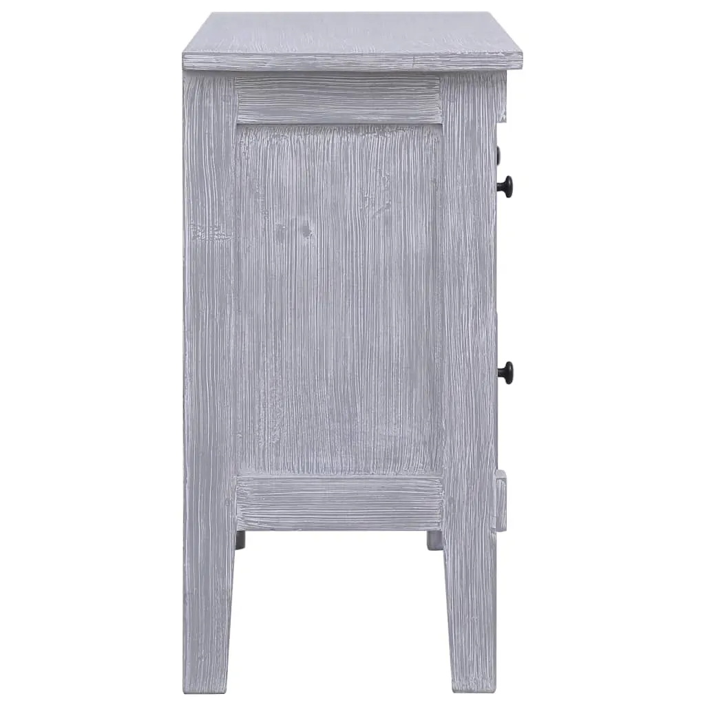 Sideboard with 2 Drawers 90x30x60 cm Solid Mahogany Wood Price