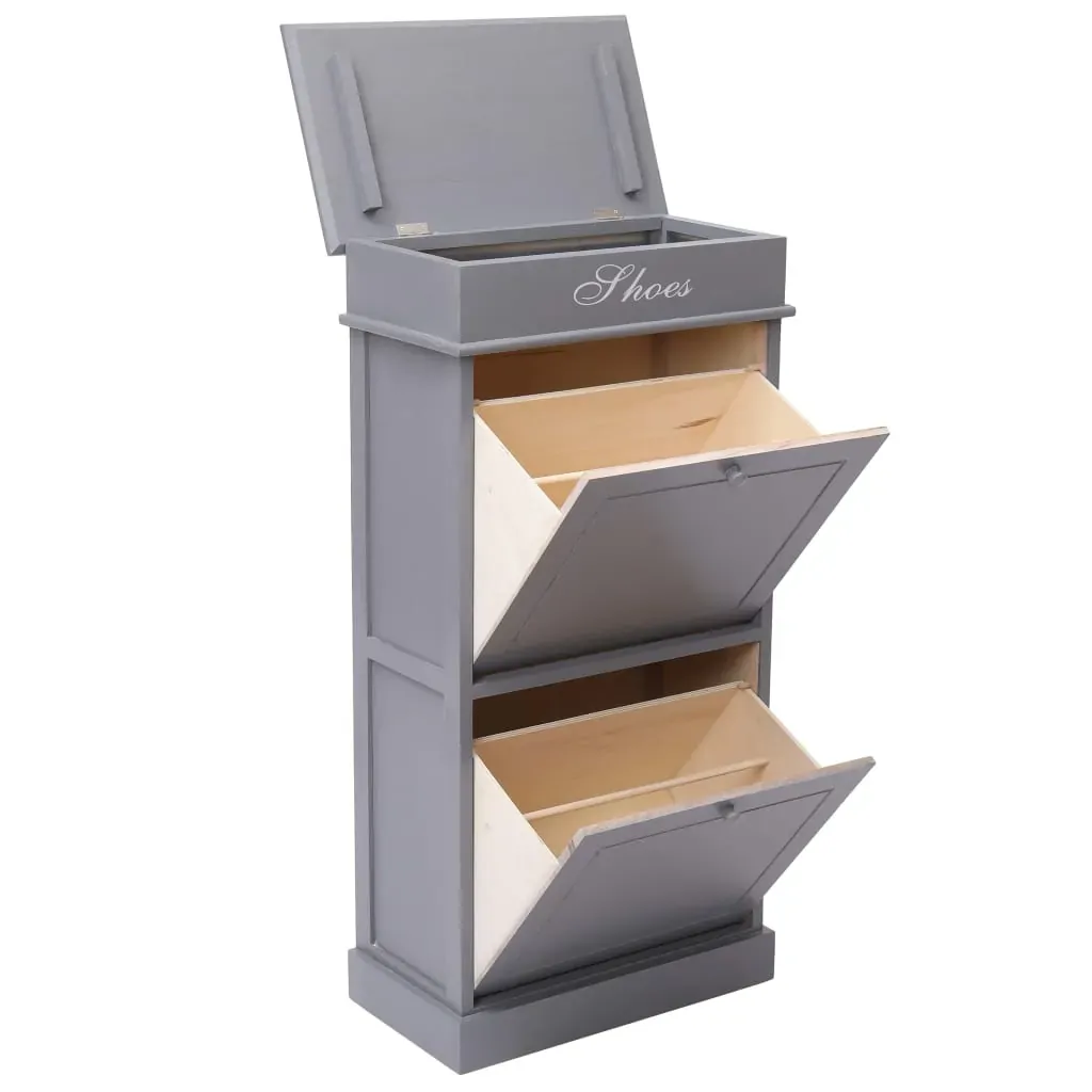 Shoe Cabinet 50x28x98 cm Paulownia Wood Price