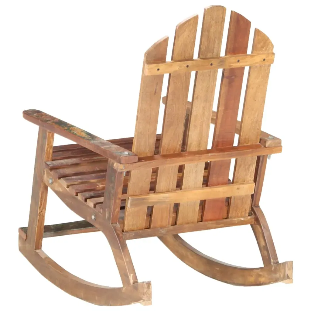 Garden Rocking Chair Solid Reclaimed Wood Price