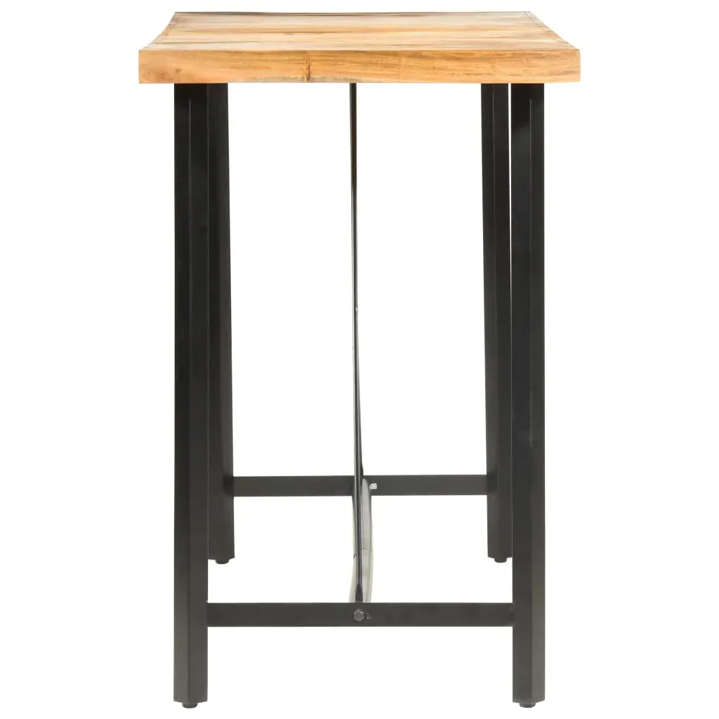 9 Piece Bar Set Solid Wood. Genuine Leather & Canvas Price