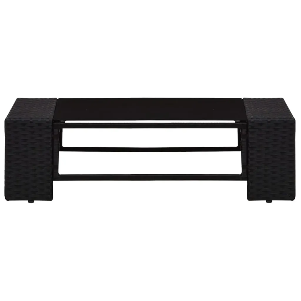 4 Piece Garden Lounge Set Poly Rattan Price