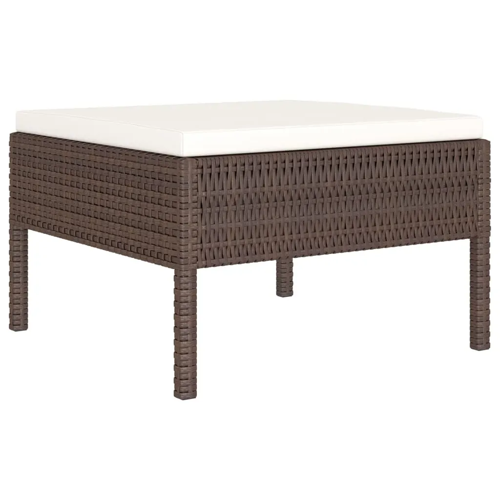 Garden Lounge Set with Cushions Poly Rattan Price