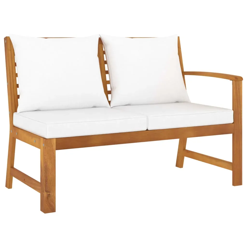 Garden Lounge Set with Cushion Solid Acacia Wood Price