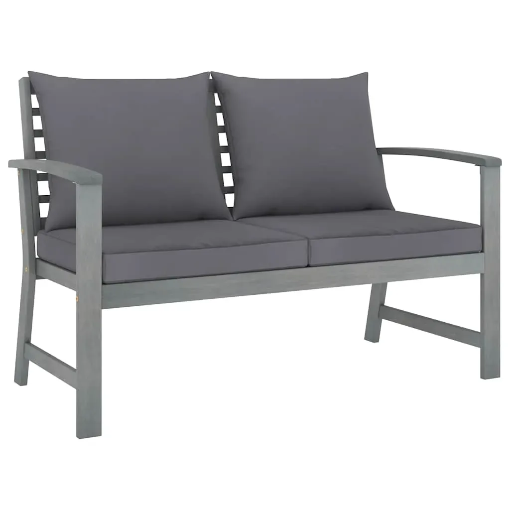 Garden Lounge Set with Cushion Solid Acacia Wood Price