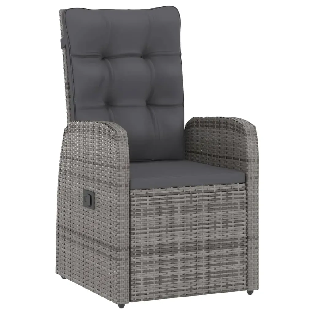 Outdoor Dining Set with Cushions Poly Rattan Price