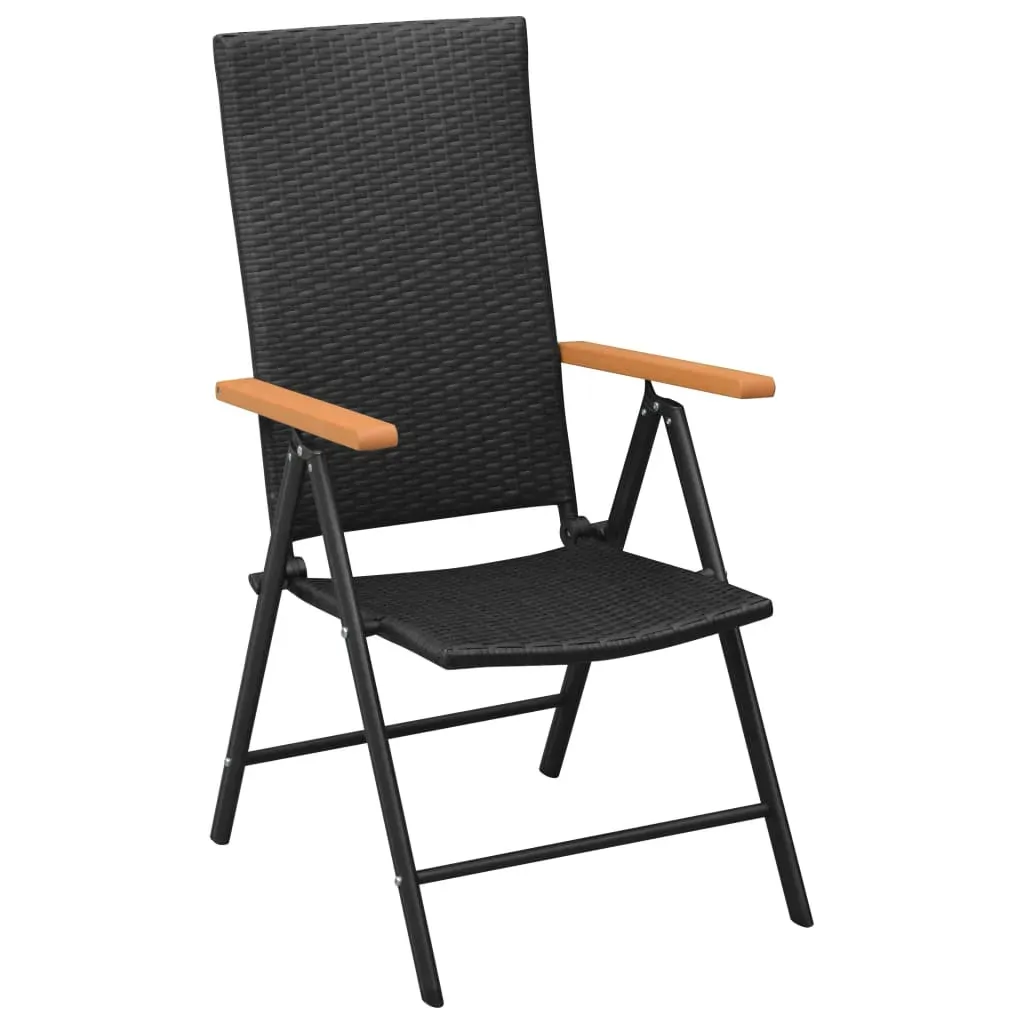 Garden Dining Set Black and Brown Price