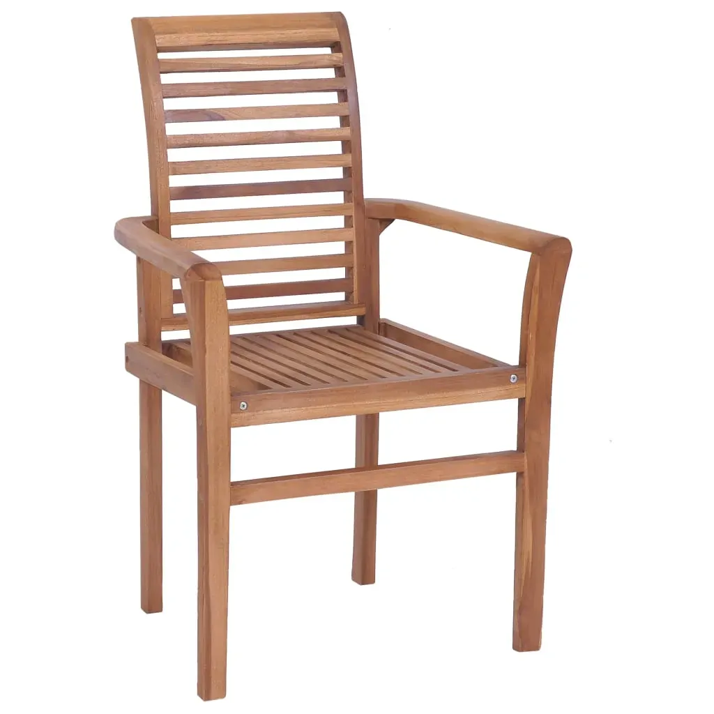 Dining Chairs with Cushions Solid Teak Wood Price