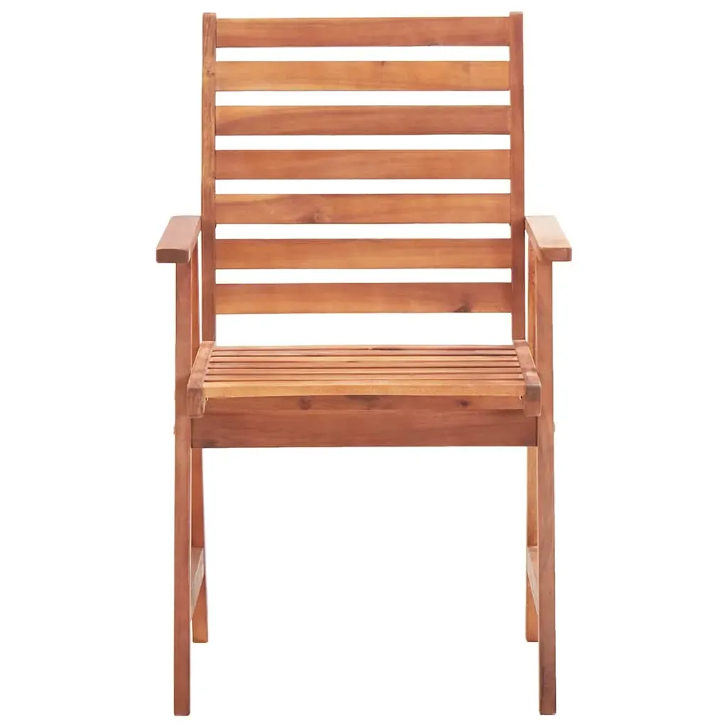 Outdoor Dining Chairs with Cushions Solid Acacia Wood Price
