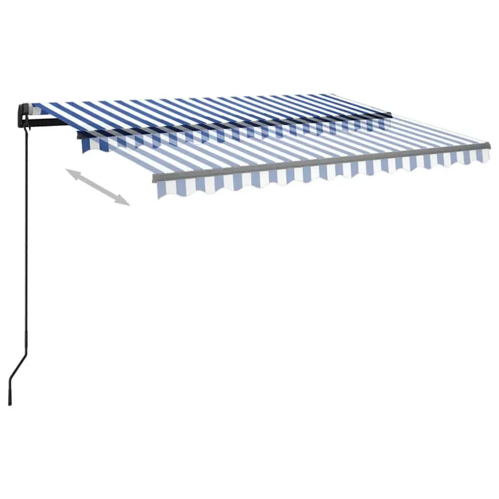 Manual Retractable Awning with LED Price
