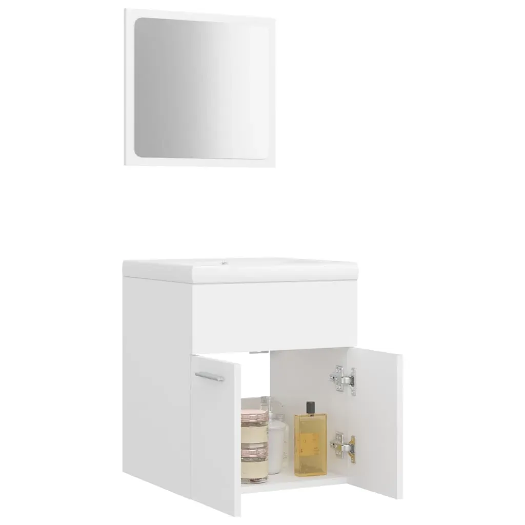 Bathroom Furniture Set Engineered Wood Price