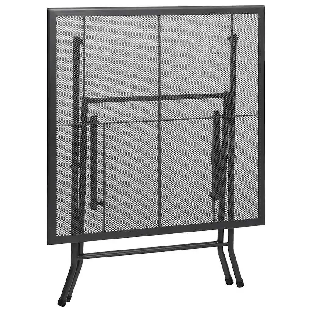 Garden Dining Set Steel Anthracite Price