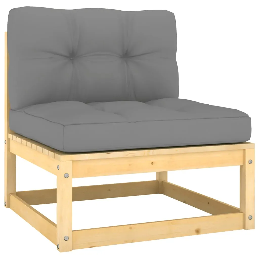 8 Piece Garden Lounge Set Solid Pinewood Price