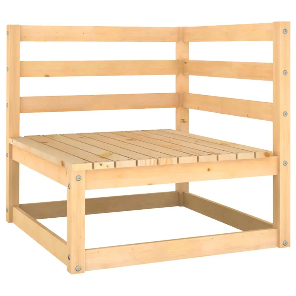 8 Piece Garden Lounge Set Solid Pinewood Price