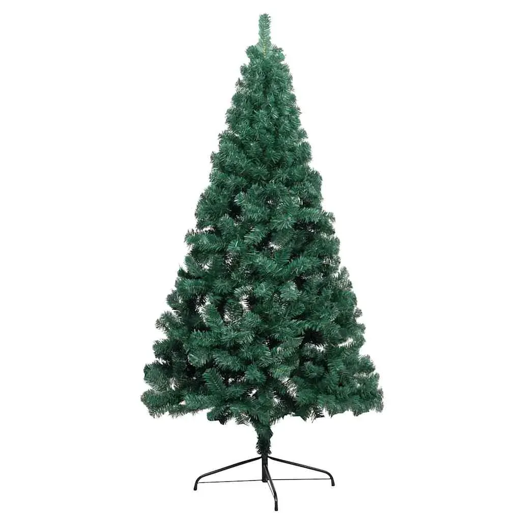 Artificial Half Christmas Tree with LEDs&Ball Set Price