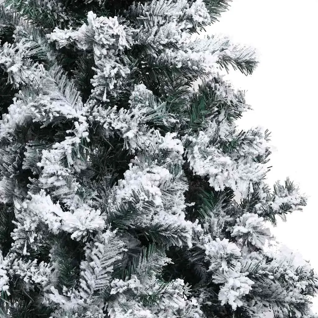 Artificial Christmas Tree LEDs&Ball Set&Flocked Snow Green Price