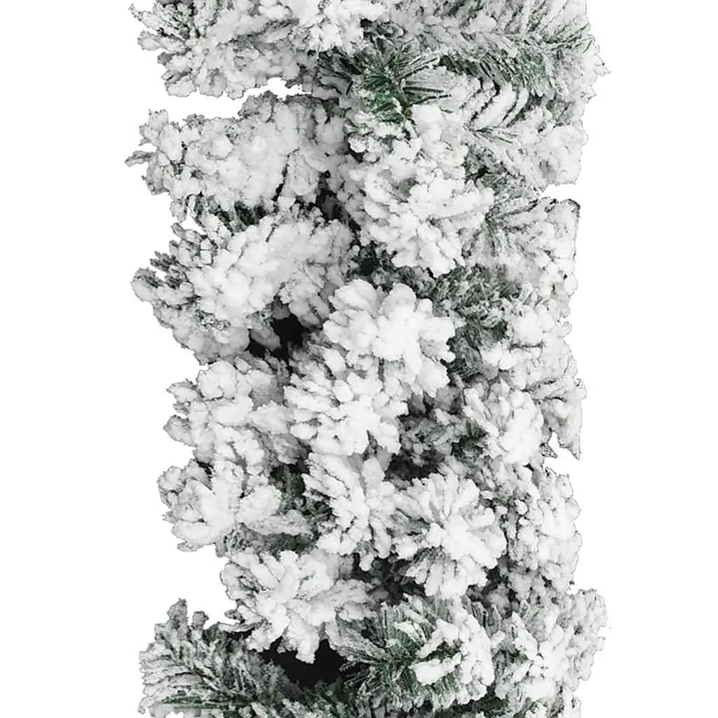 Christmas Garland with LEDs&Ball Set Green PVC Price
