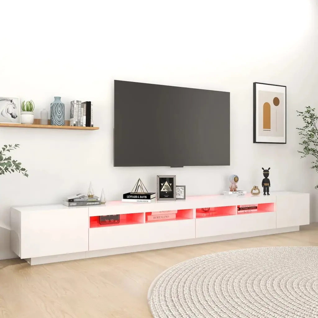 Whickham TV Cabinet with LED Lights 300x35x40 cm Price