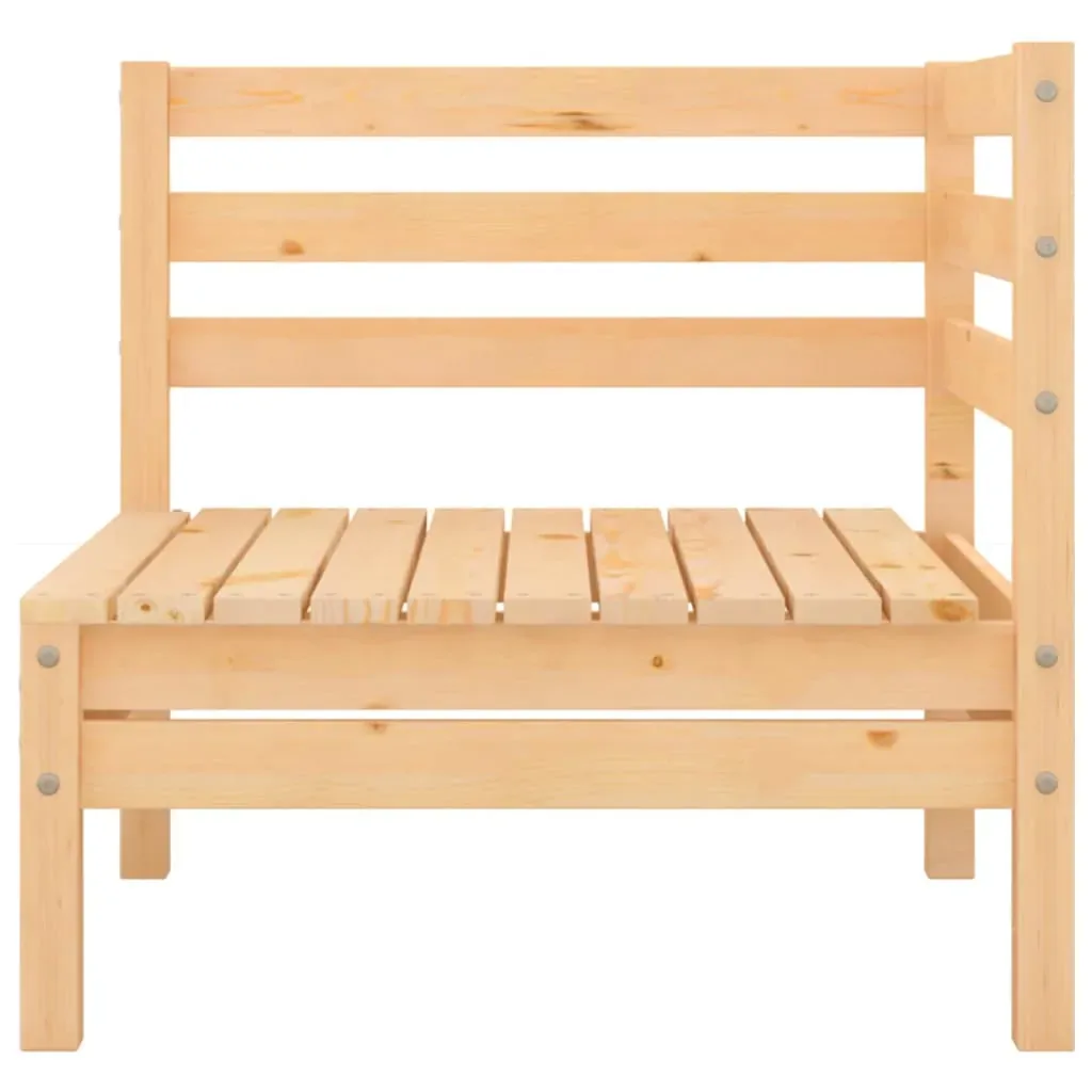 4 Piece Garden Lounge Set Solid Pinewood Price